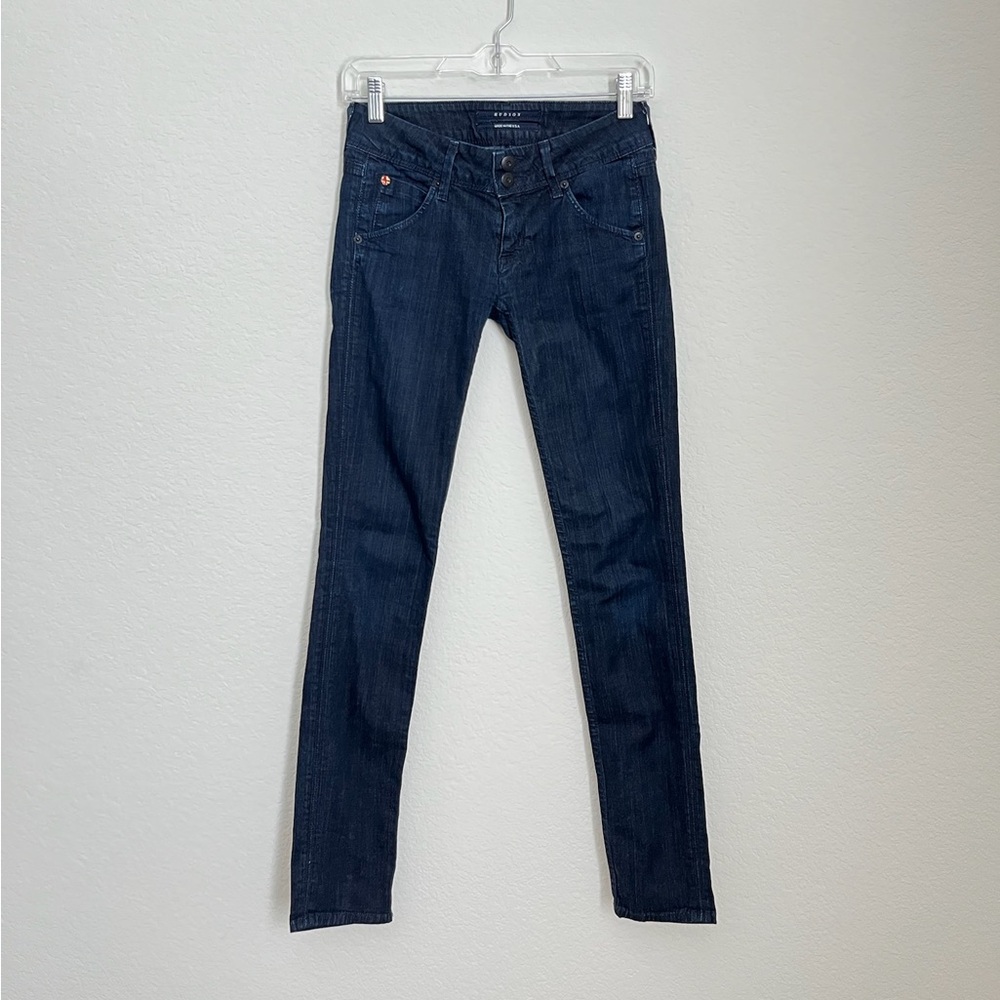 Hudson dark blue skinny jeans 24